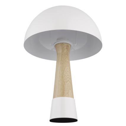 Globo - Bordlampe 1xE27ILLU/40W/230V hvid