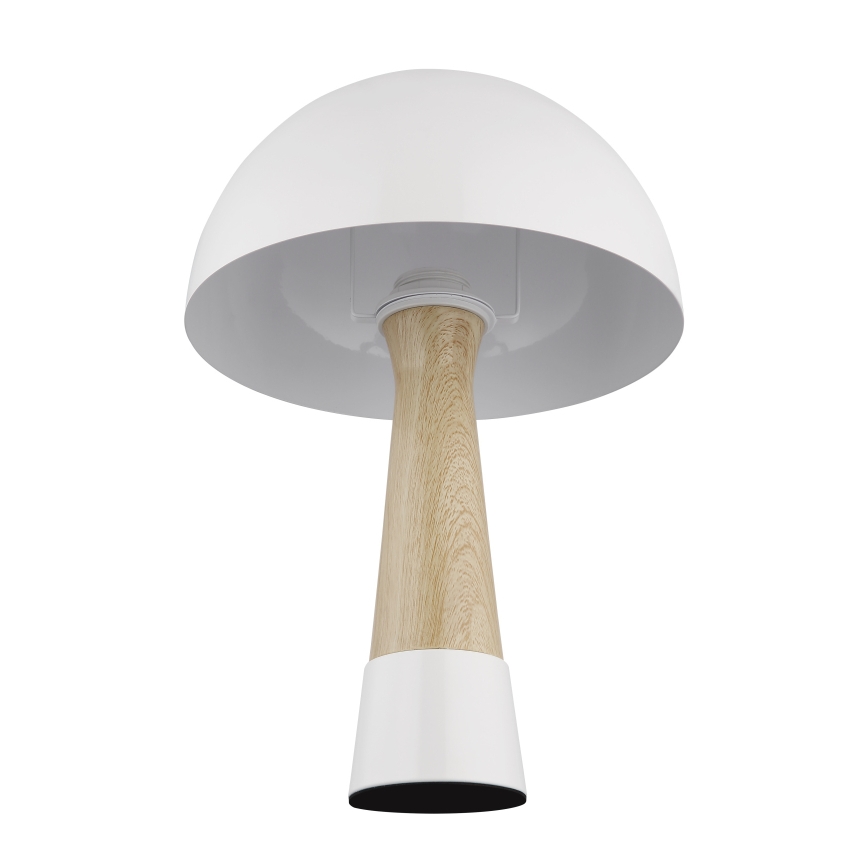 Globo - Bordlampe 1xE27ILLU/40W/230V hvid