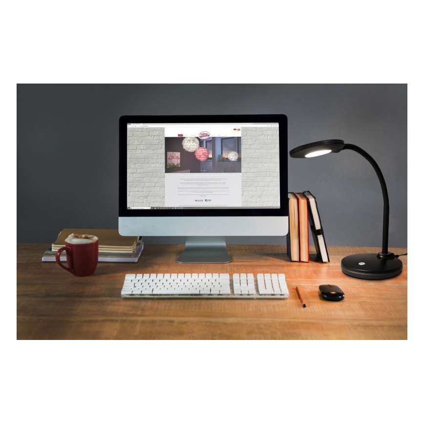 Globo - LED bordlampe m. touch-funktion dæmpbar LED/4,6W/230V sort