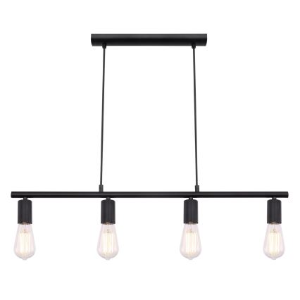 Globo - Lysekrone i en snor 4xE27/60W/230V