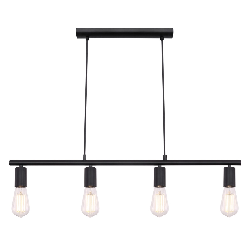 Globo - Lysekrone i en snor 4xE27/60W/230V