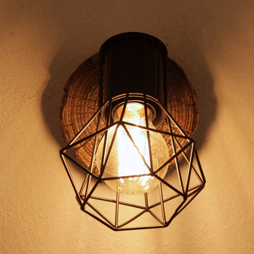 Globo - Vægspot 1xE27/60W/230V