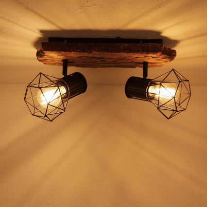 Globo - Spotlampe 2xE27/60W/230V