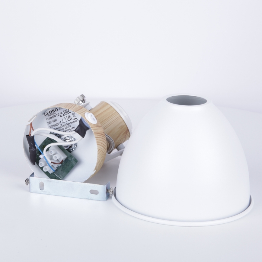 Globo - Vægspots 1xE27/40W/230V