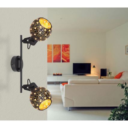 Globo - Spotlampe 2xE27/40W/230V
