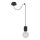 Globo 54030-1HLU - Pendel på kabel HERMINE 1xE27/60W/230V