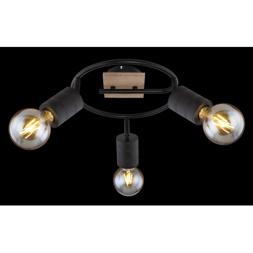 Globo - Spotlampe 3xE27/60W/230V poppel