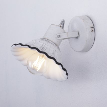 Globo - Vægspot 1xE27/40W/230V