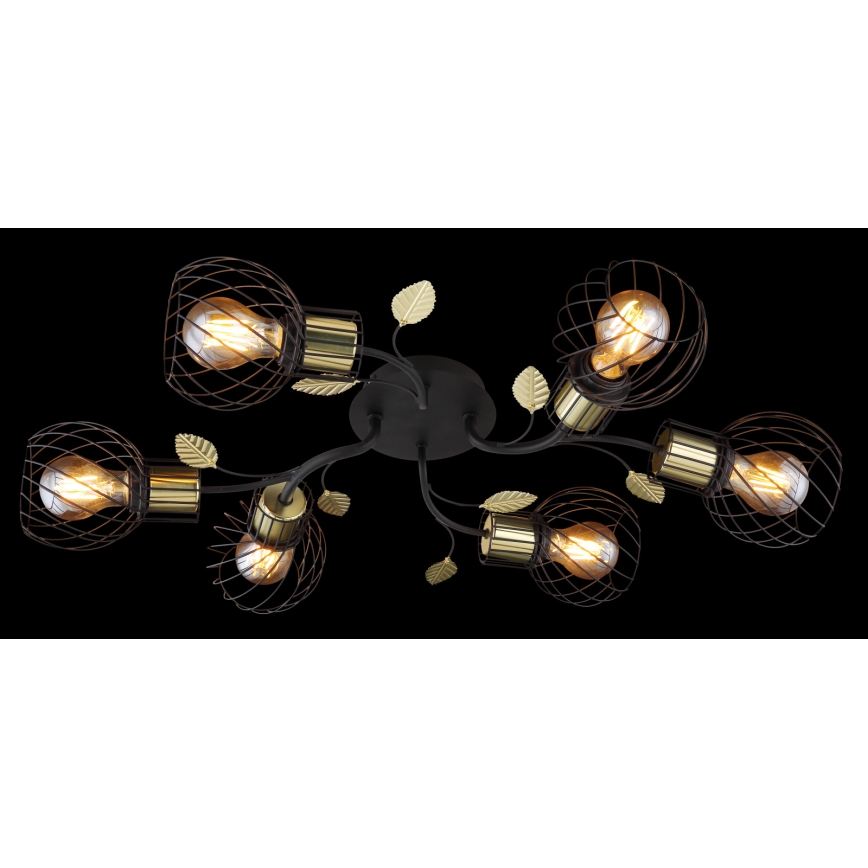 Globo - Lysekrone 6xE27/40W/230V