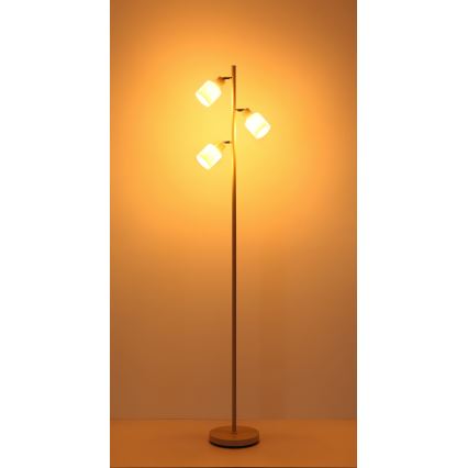 Globo - Gulvlampe 3xE14/25W/230V