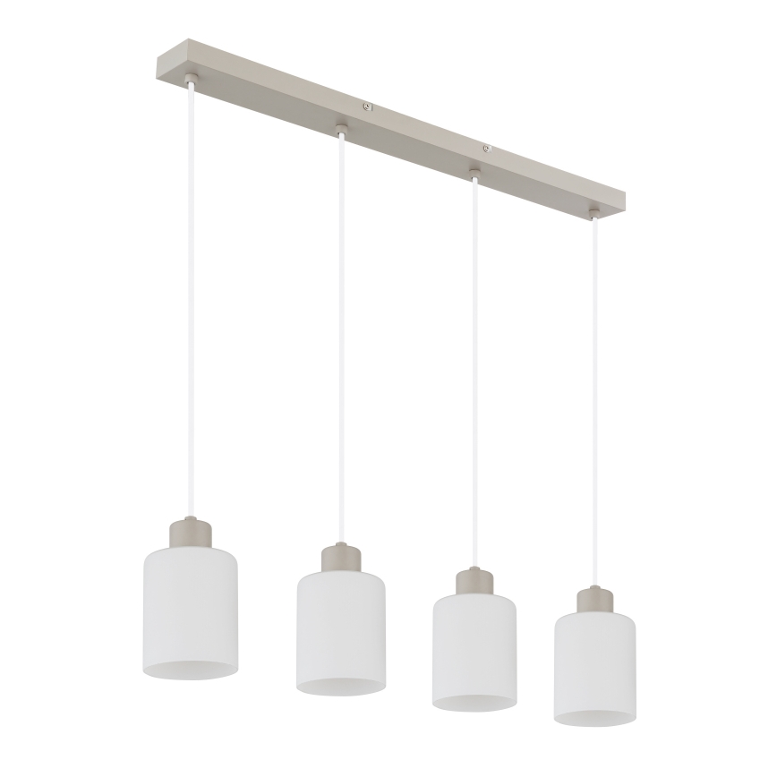 Globo - Pendel på wire 4xE27/40W/230V