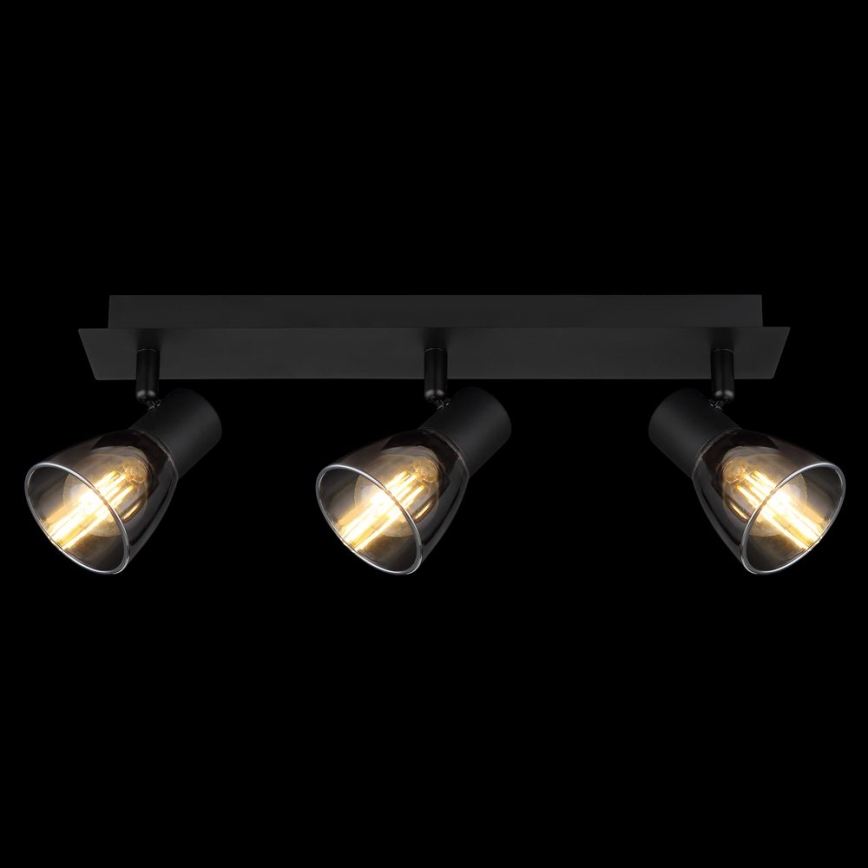 Globo - Spotlampe 3xE14/40W/230V sort