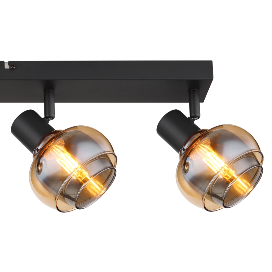 Globo - Spotlampe 4xE14/40W/230V sort
