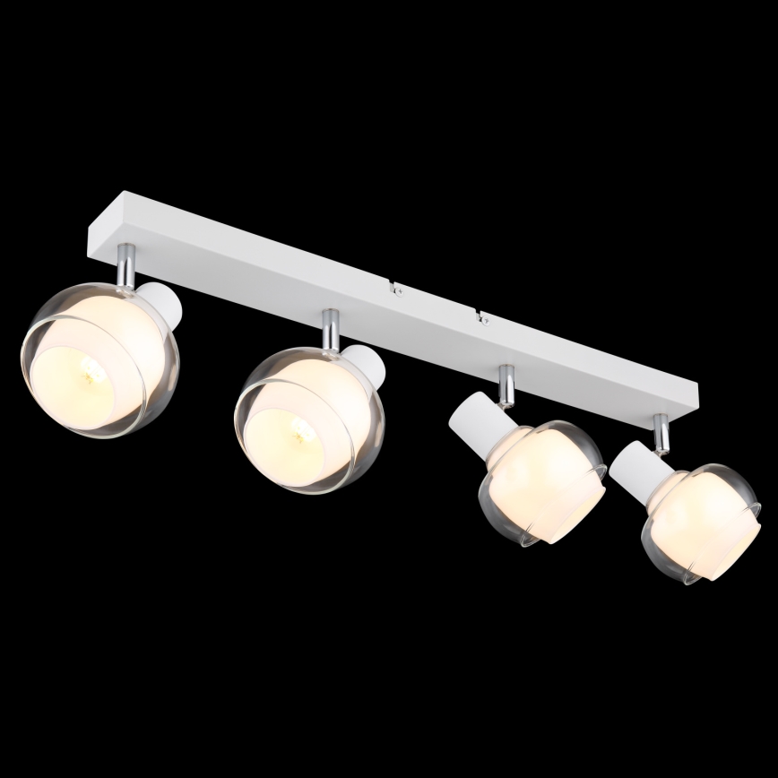 Globo - Spotlampe 4xE14/40W/230V hvid