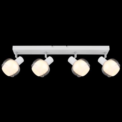 Globo - Spotlampe 4xE14/40W/230V hvid