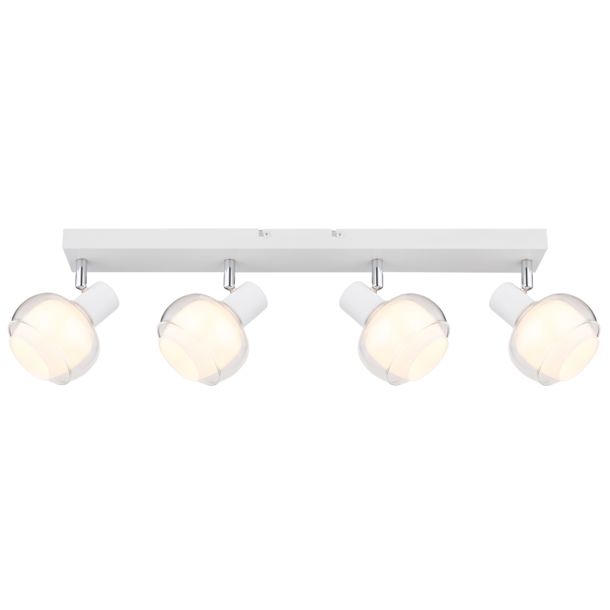 Globo - Spotlampe 4xE14/40W/230V hvid