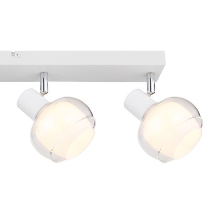 Globo - Spotlampe 4xE14/40W/230V hvid