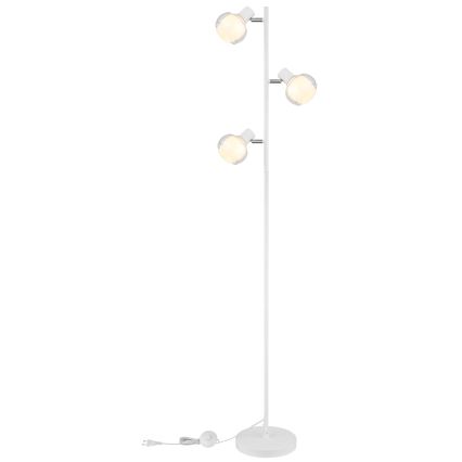 Globo - Gulvlampe 3xE14/40W/230V hvid