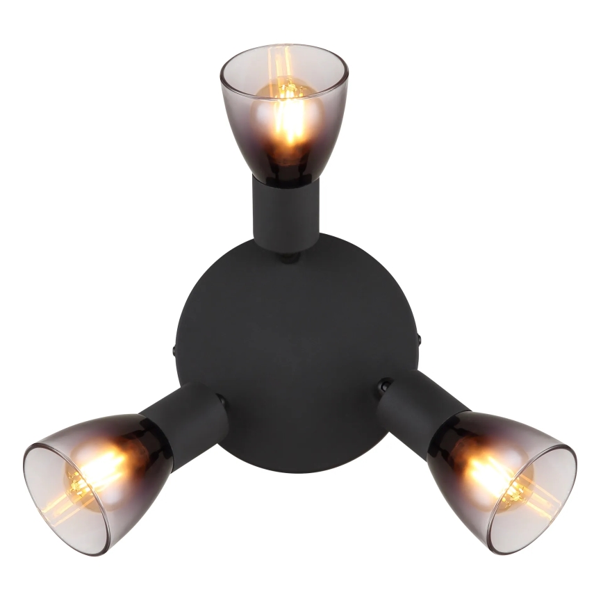 Globo - Spotlampe 3xE14/25W/230V sort