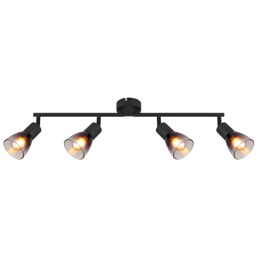 Globo - Spotlampe 4xE14/25W/230V sort