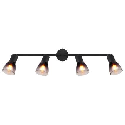 Globo - Spotlampe 4xE14/25W/230V sort