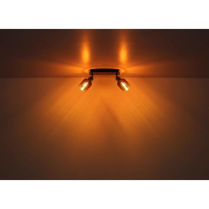 Globo - Spotlampe 2xE14/40W/230V sort