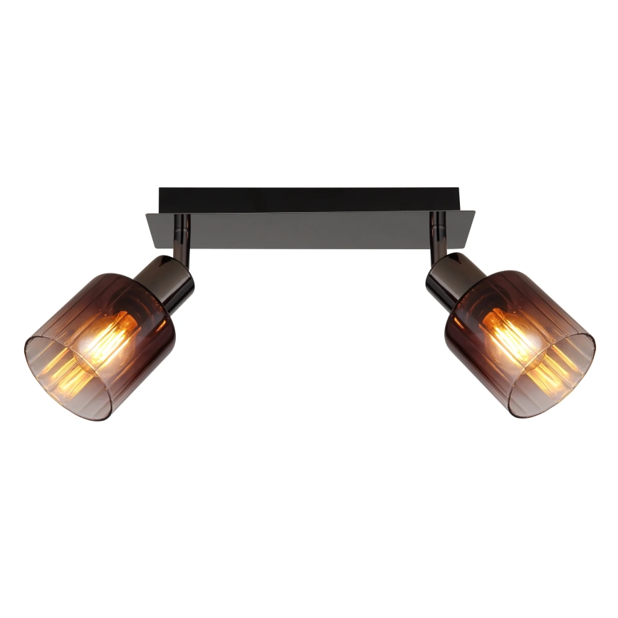 Globo - Spotlampe 2xE14/40W/230V sort
