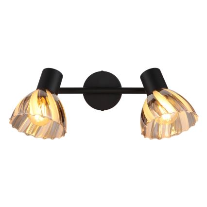 Globo - Spotlampe 2xE14/40W/230V sort