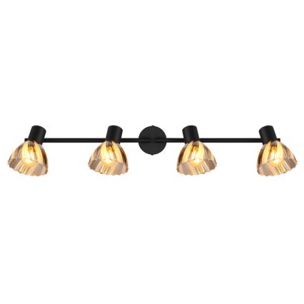 Globo - Spotlampe 4xE14/40W/230V sort