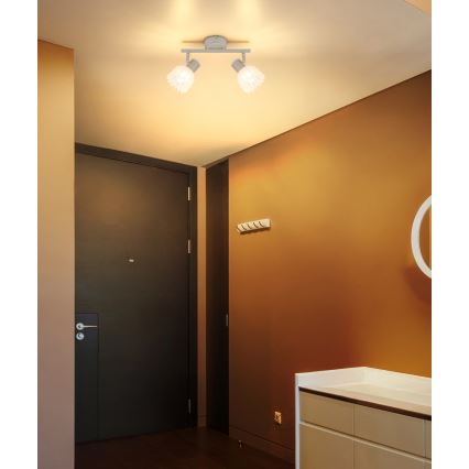 Globo - Spotarmatur 2xE14/40W/230V