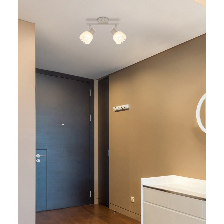 Globo - Spotarmatur 2xE14/40W/230V