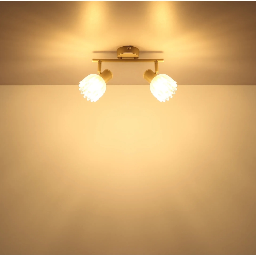 Globo - Spotarmatur 2xE14/40W/230V