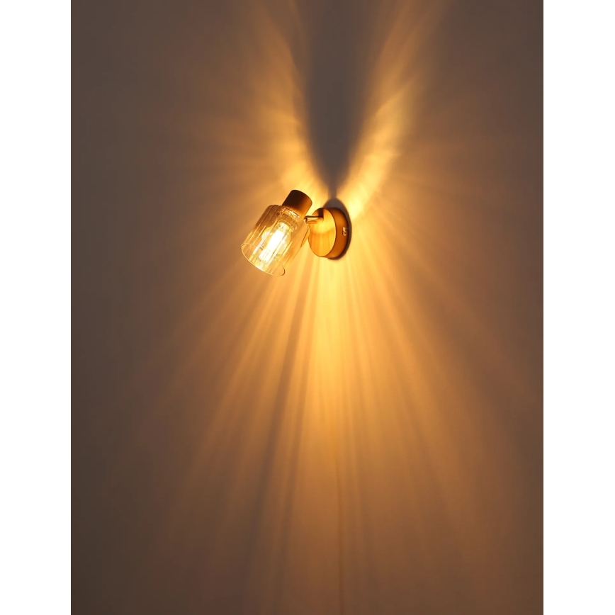 Globo - Vægmonteret spotlampe 1xE14/40W/230V