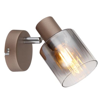 Globo - Vægmonteret spotlampe 1xE14/40W/230V