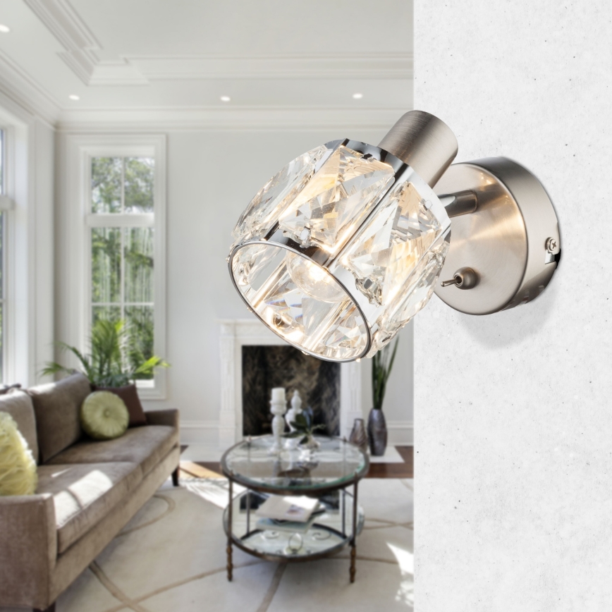 Globo - Vægspots 1xE14/40W/230V