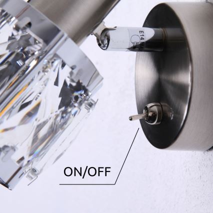 Globo - Vægspots 1xE14/40W/230V