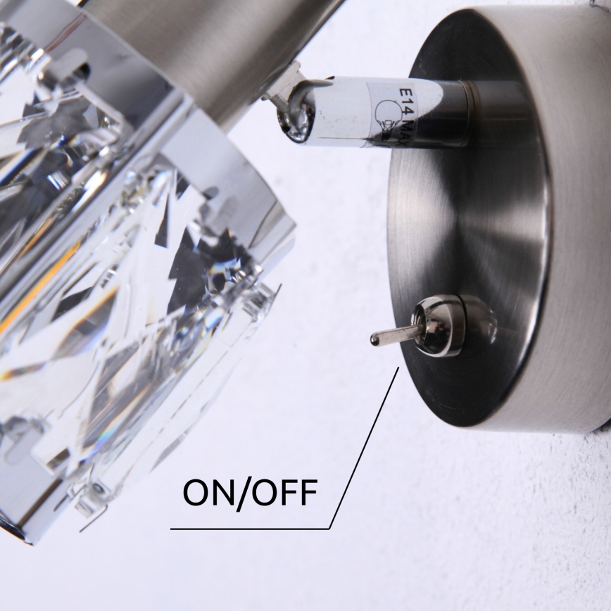 Globo - Vægspots 1xE14/40W/230V