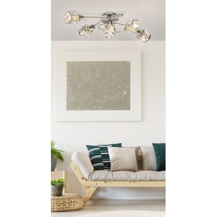 Globo - Loftlampe 5xE14/40W/230V