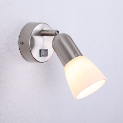 Globo - Vægspot 1xE14/40W/230V