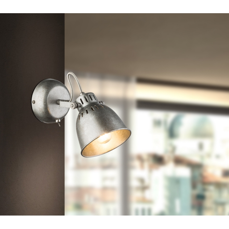 Globo - Vægspotlampe 1xE14/40W/230V