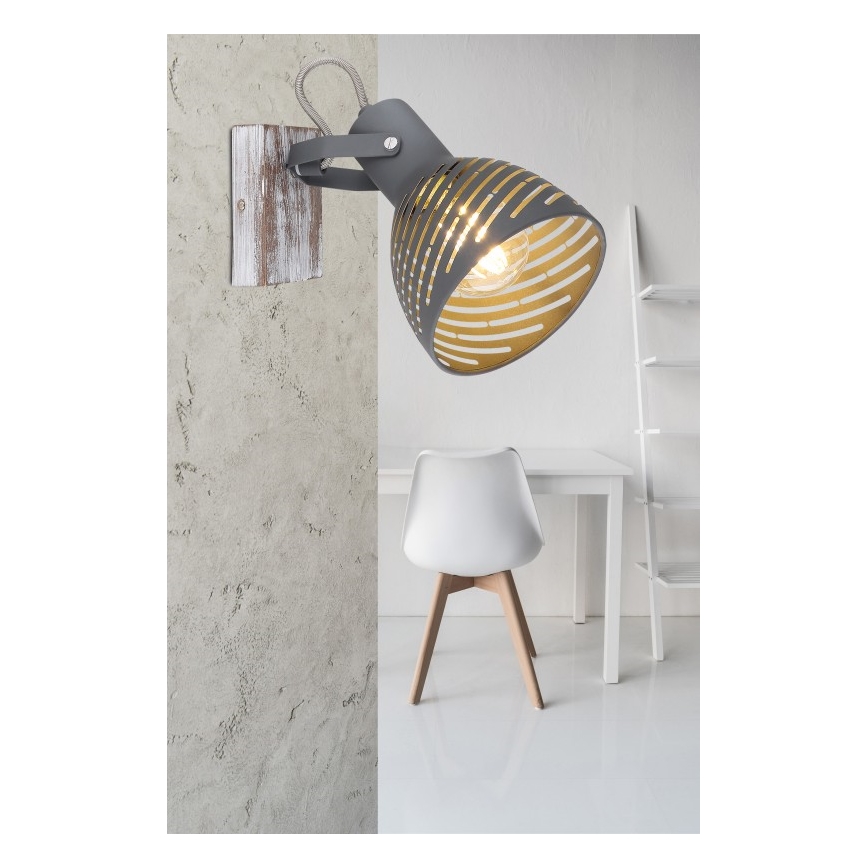 Globo - Vægspotlampe 1xE27/40W/230V