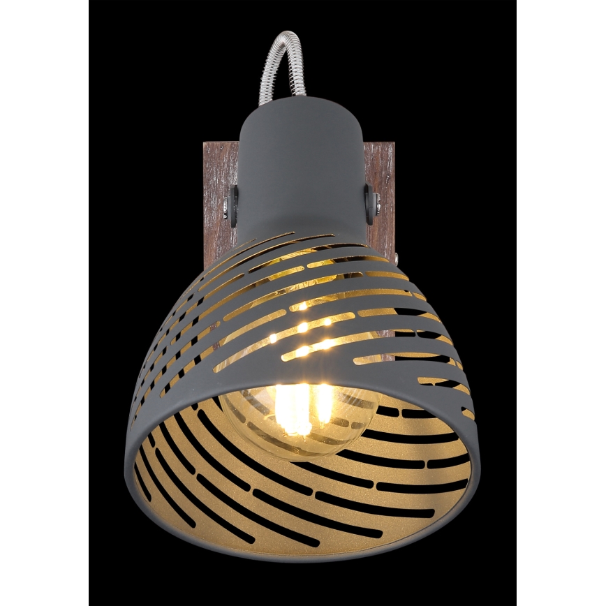Globo - Vægspotlampe 1xE27/40W/230V