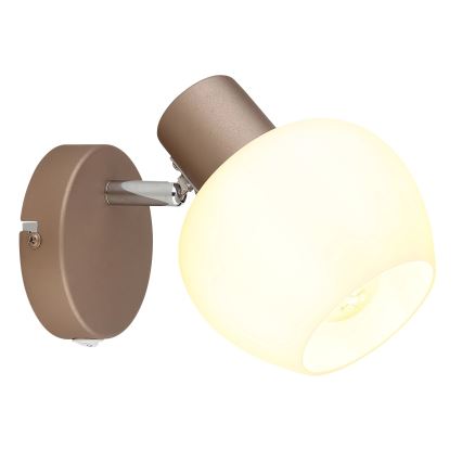 Globo - Væglampe med spot 1xE27/40W/230V