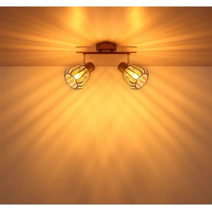 Globo - Spotlampe 2xE27/40W/230V