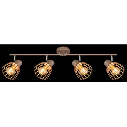 Globo - Spotlampe 4xE27/40W/230V