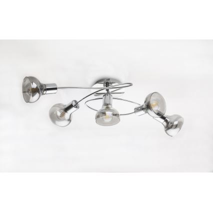 Globo - Fastmonteret lysekrone 5xE14/40W/230V