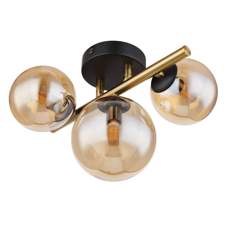 Globo - LED loftlampe RIHA 3xG9/3,5W/230V messing