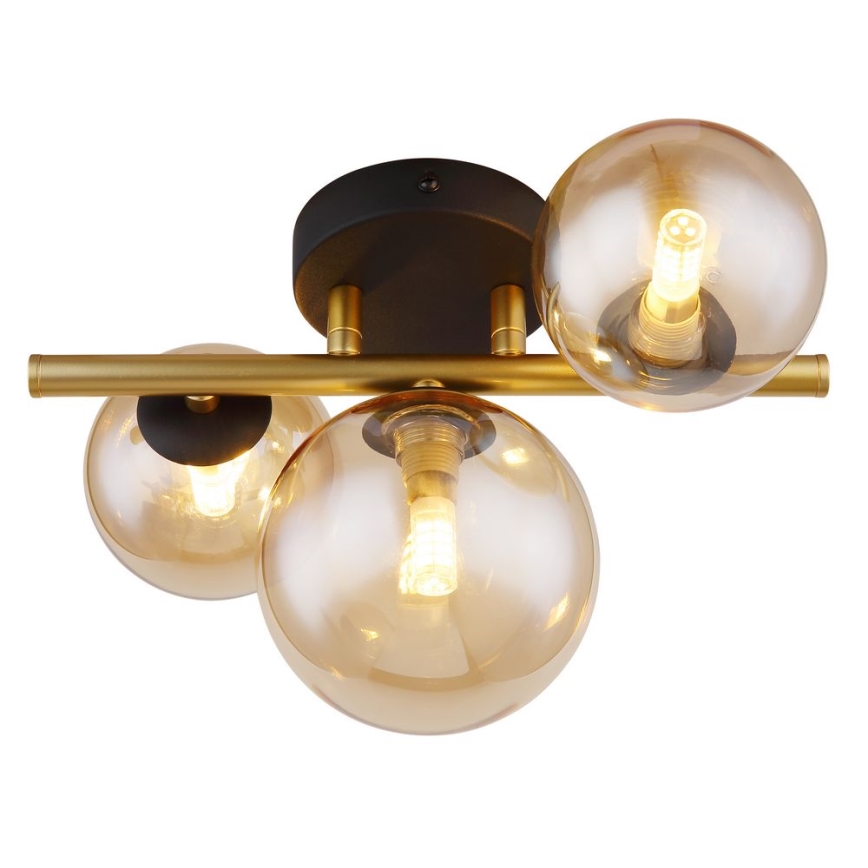 Globo - LED loftlampe RIHA 3xG9/3,5W/230V messing
