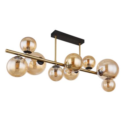 Globo - LED pendel 9xG9/3W/230V messing