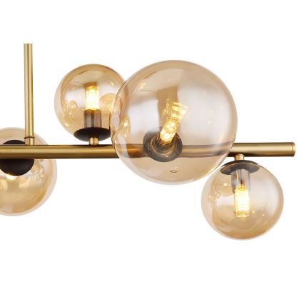 Globo - LED pendel 9xG9/3W/230V messing